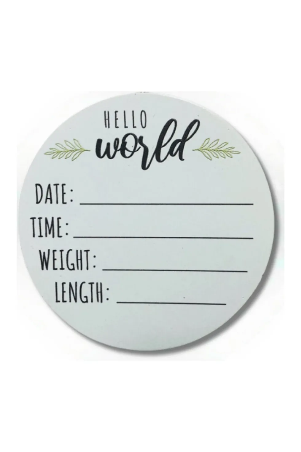 Baby’s Hello World Disk Personalizable Ornament