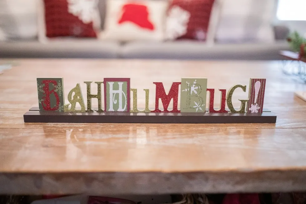 Bah Humbug Cutout