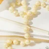 8.8' Bead Garland - Pearl