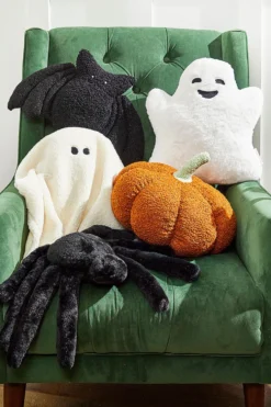 Black Spider Pillow