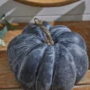8” Black Weathered Pumpkin