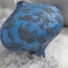 5" Blue Onion Ornament