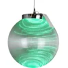 10" Borealis Ball Lighted LED - Green