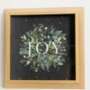 14” Botanical Wood Wall Decor