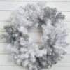 30” Caprico Silver & White Wreath