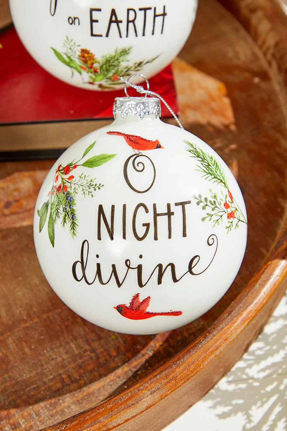 4" Cardinal Chorus Ornament