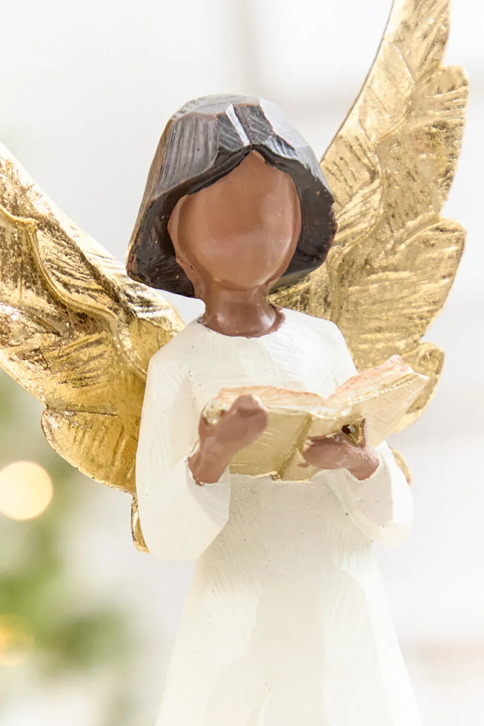 9.5" Carved Resin Angel