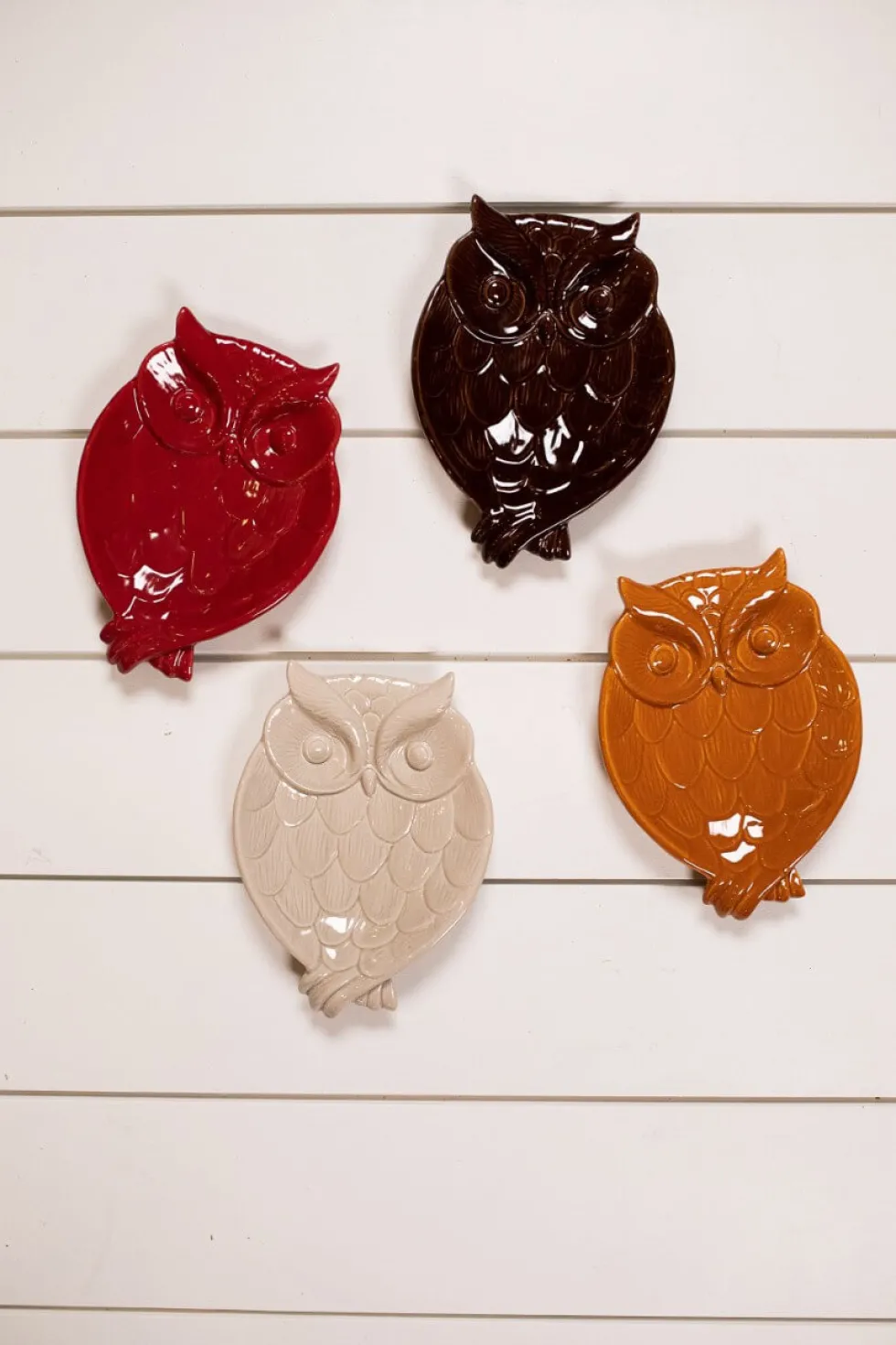 Ceramic Owl Plate