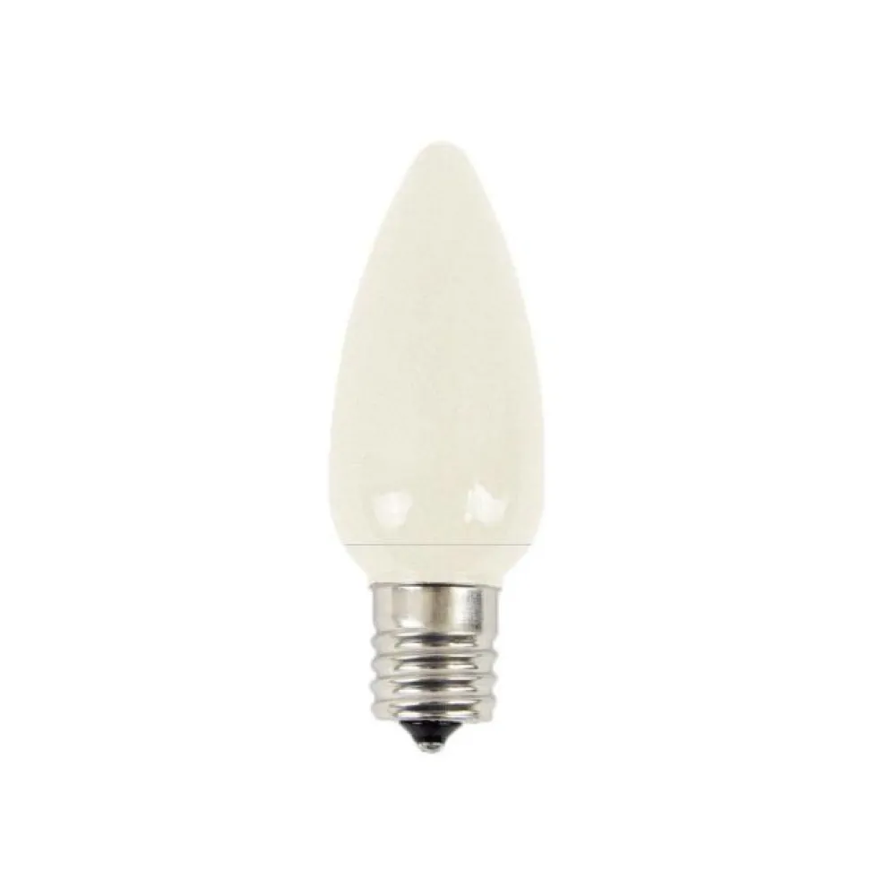 C9 Platinum Elite LED SMD Bulb (25 bulbs/bag) - Frosted, Warm White
