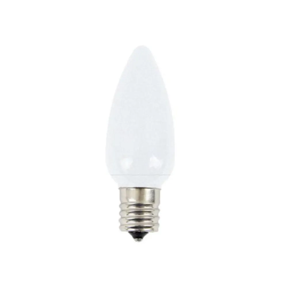 C9 Platinum Elite LED SMD Bulb (25 bulbs/bag) - Frosted, Cool White