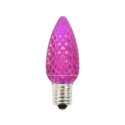 C9 Platinum Elite LED SMD Bulb (25 bulbs/bag) - Faceted, Pink