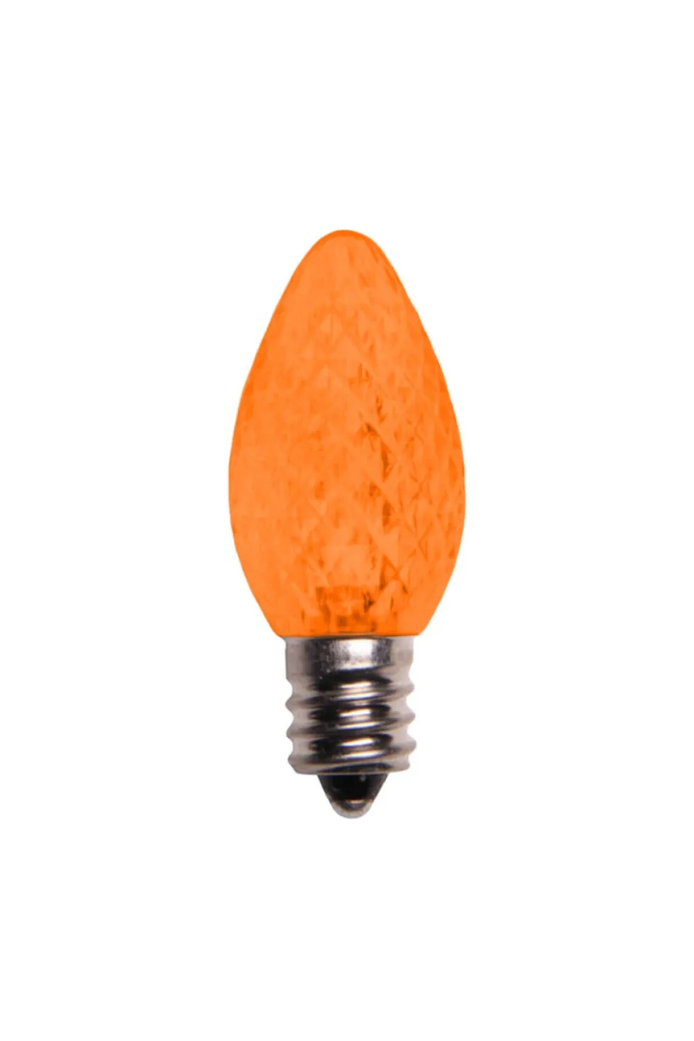 C7 Platinum Elite LED SMD Bulbs (25 bulbs/bag) - Faceted, Orange