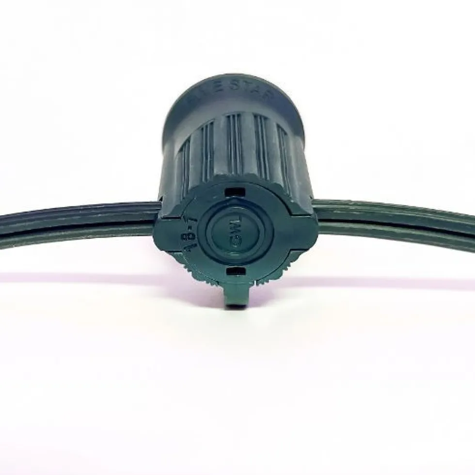 C9 Socket Cord - 25' 6" Spacing