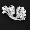 C9 Socket Cord White - 25' 12" Spacing