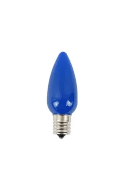 C9 Wonderful LED SMD Bulb (25 bulbs/bag) - Frosted, Blue