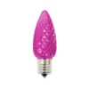 C9 Wonderful LED SMD Bulb (25 bulbs/bag) - Faceted, Pink
