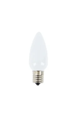 C9 Wonderful LED SMD Bulb (25 bulbs/bag) - Frosted, Pure White