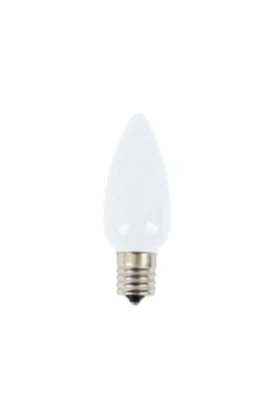 C9 Wonderful LED SMD Bulb (25 bulbs/bag) - Frosted, Cool White