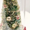 7.5" Deco Tree in Glass Dome Ornament