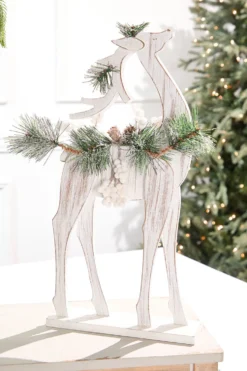 Deer Wood Figure