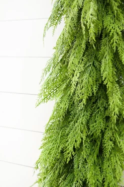 72" Deluxe Real Touch Cedar Garland