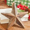 8" Dimensional Wooden Christmas Star
