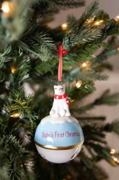 Dolomite Baby’s First Christmas Bell Ornament