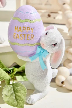 6" Easter Bunny with Egg