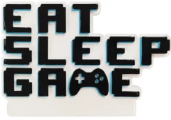 2.5" Eat Sleep Game Customizable Ornament