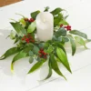 6.5" Eucalyptus & Berry Ring