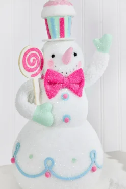 16.5" Fabric So Sweet Snowman