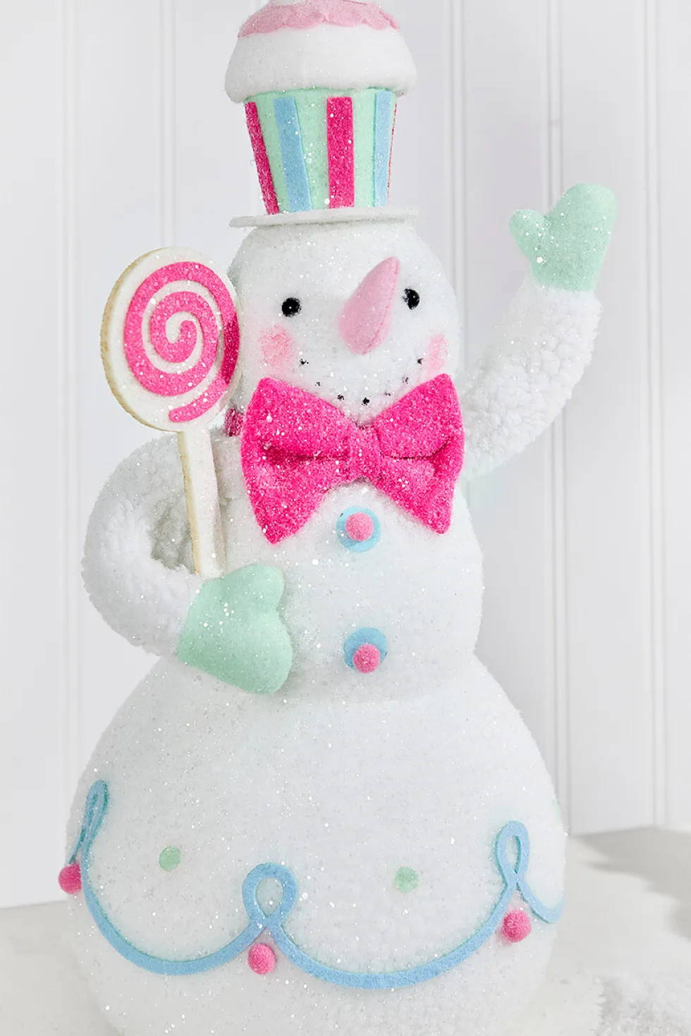 16.5" Fabric So Sweet Snowman