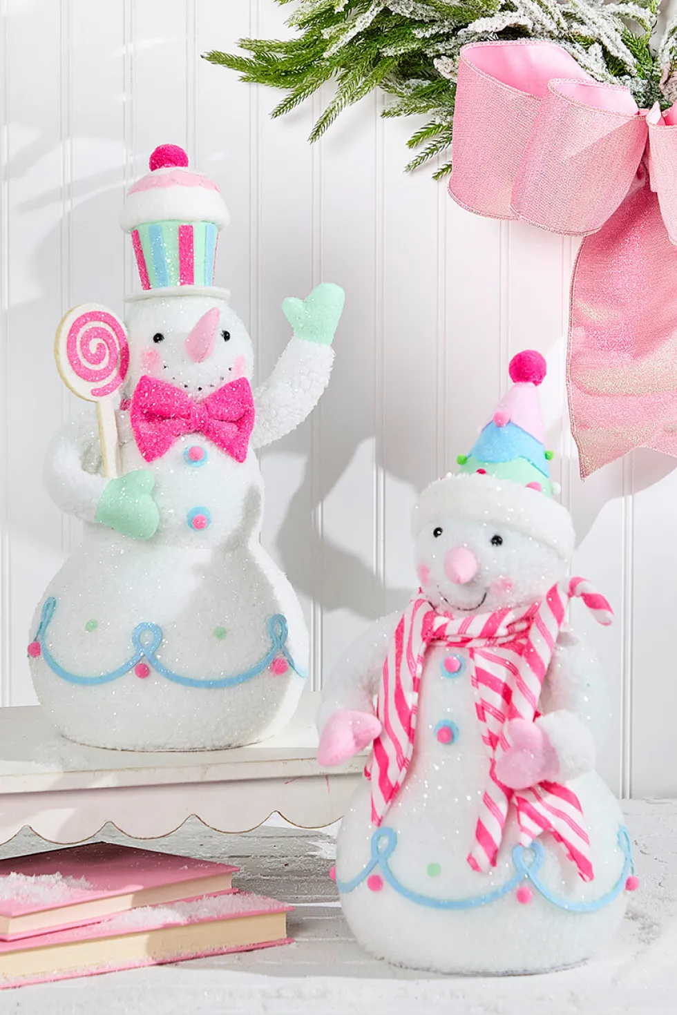 16.5" Fabric So Sweet Snowman
