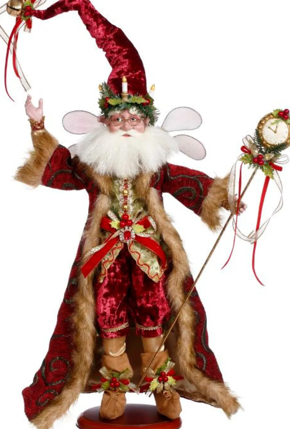 23" Father Christmas Fairy On Base - Mark Roberts
