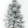 36" Flocked Tree