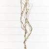 34" Frosted Beaded Twig Spray