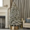 6' Frosted Palmetto LED Pine Tree