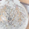 5" - 7" Frosted Pine Glass Ornament