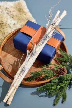 28" Frost Winter Birch Bundle