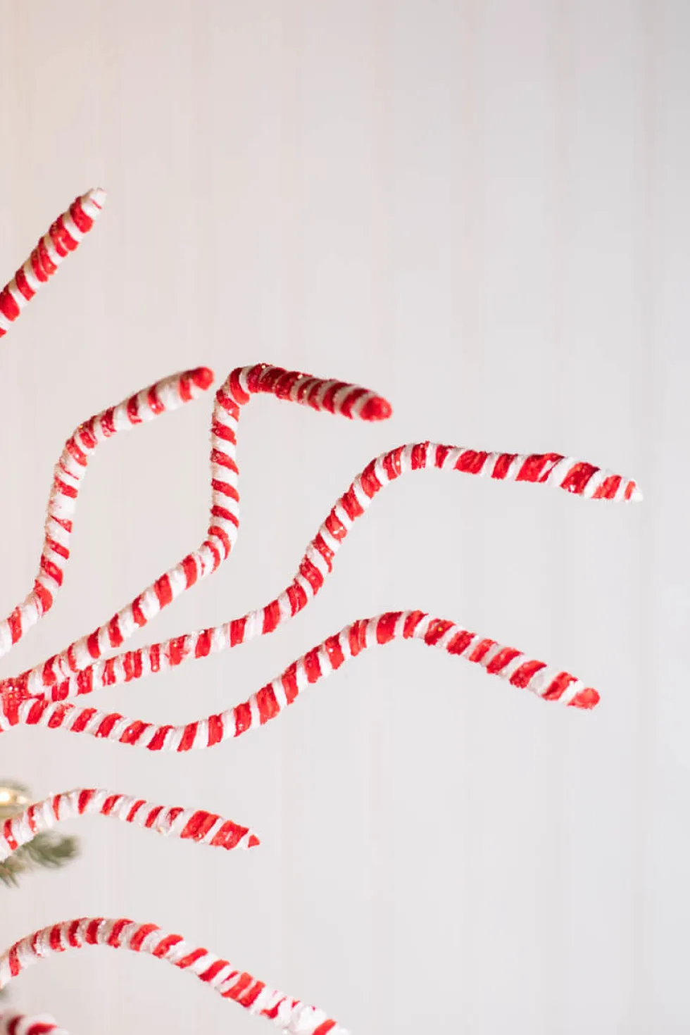 29” Frosty Peppermint Branch Spray