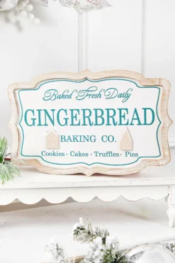 15" Gingerbread Baking Sign