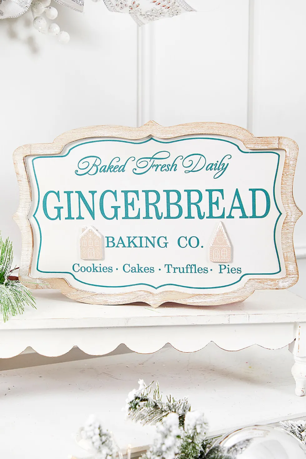 15" Gingerbread Baking Sign