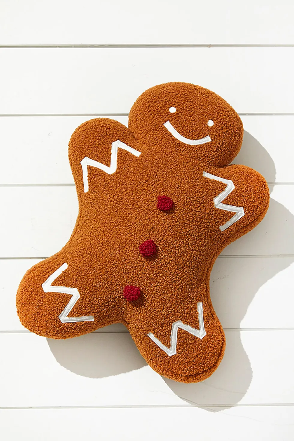 Gingerbread Man Pillow 18" x 13"