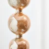 10" Glass Champagne Drop Ornament