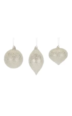 5” Glass Crystal Bead Ornament