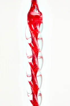 6.5" Glass Icicle Ornament