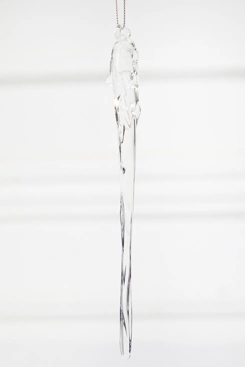 Glass Icicle Ornament