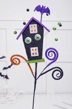 30” Glitter Eye House Bat Spray