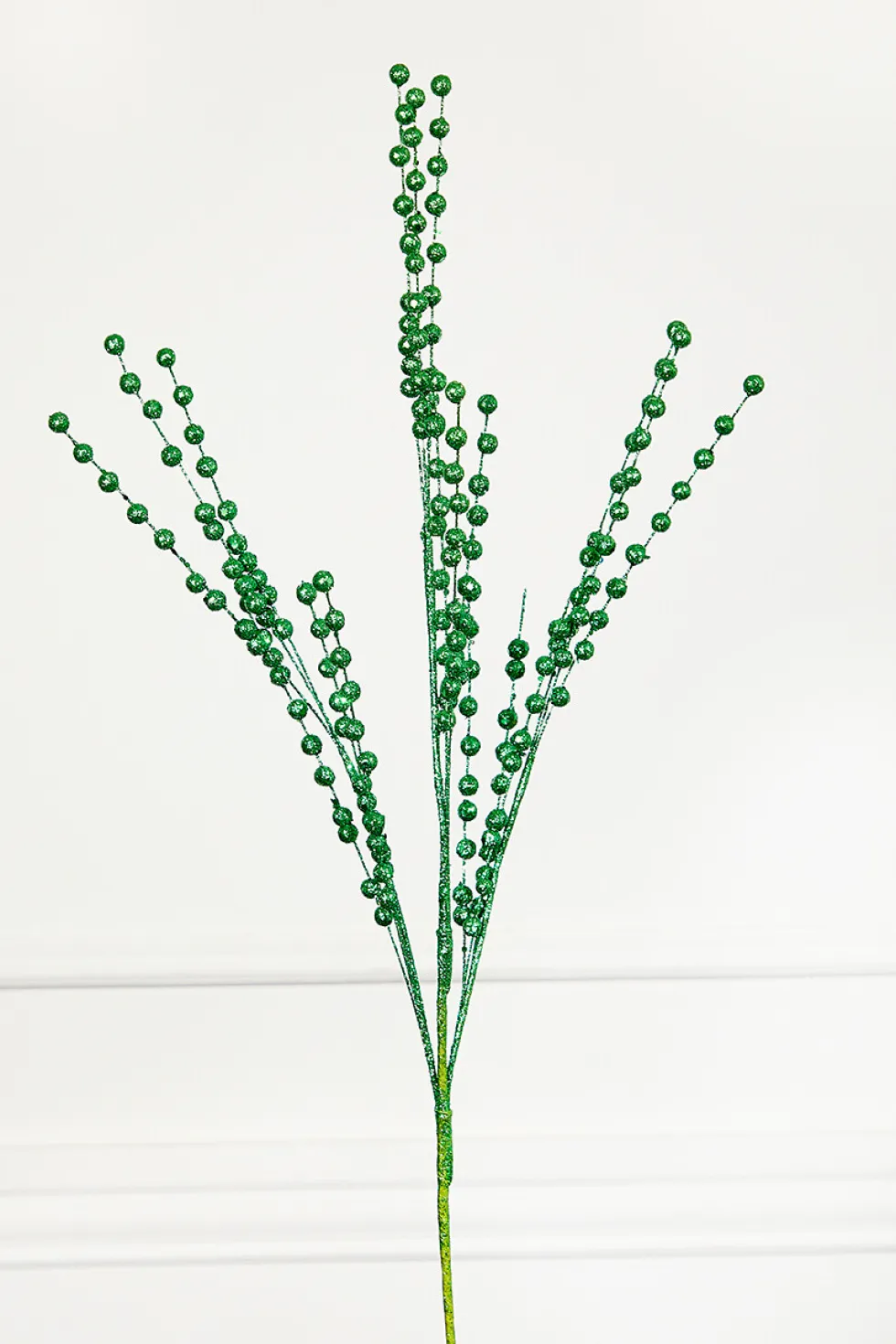 33" Glitter Mica Glitter Ball Spray - Green