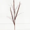 34" Glitter Mica Triple Spike Grass Spray - Copper